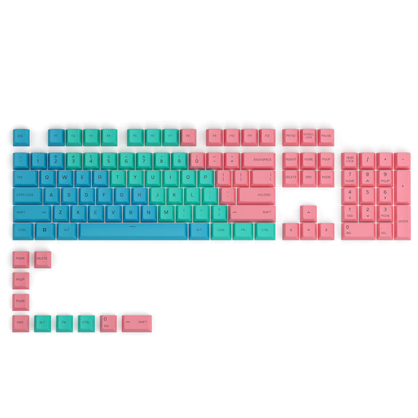 Keycaps para teclados mecánicos Glorious PBT Pastel ANSI (Inglés)