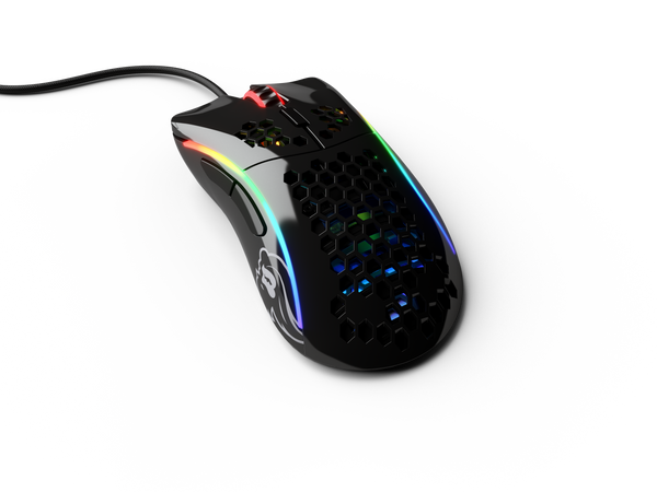 Mouse Gamer Glorious Model D Minus Glossy Negro GLO-MS-DM-GB