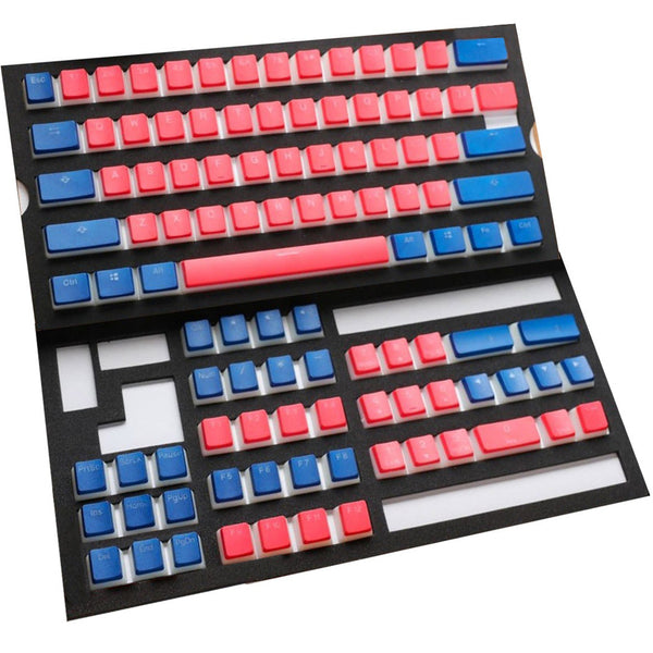 Set de Keycaps Ducky 108 PBT Red and Blue ANSI