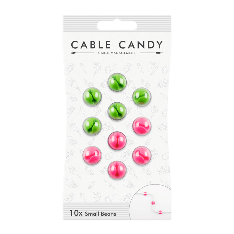 Organizador de cables Cable Candy tipo frijoles pequeños