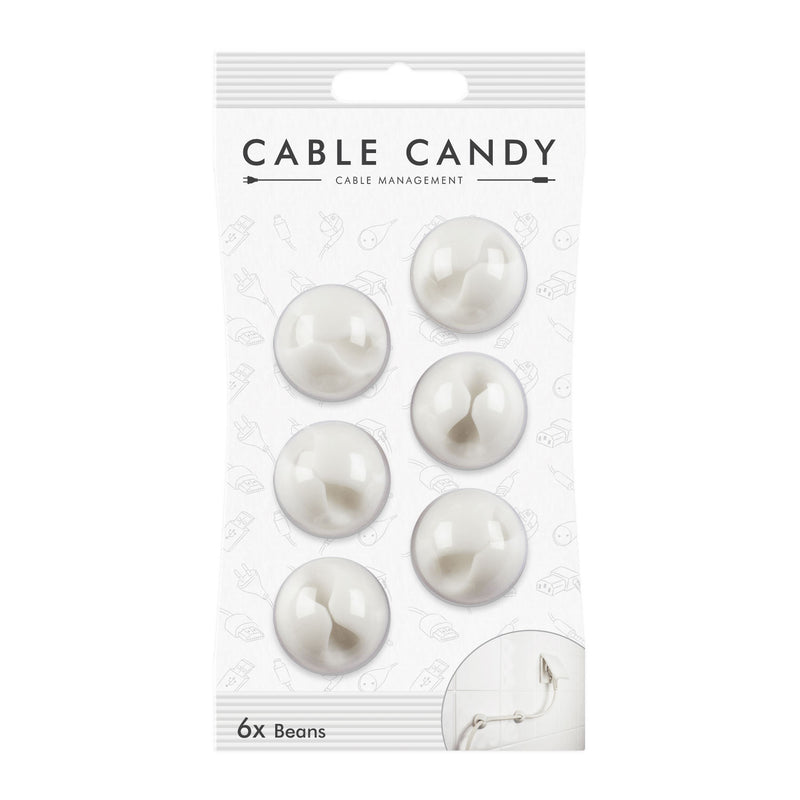 Organizadores de cables Cable Candy tipo frijoles medianos