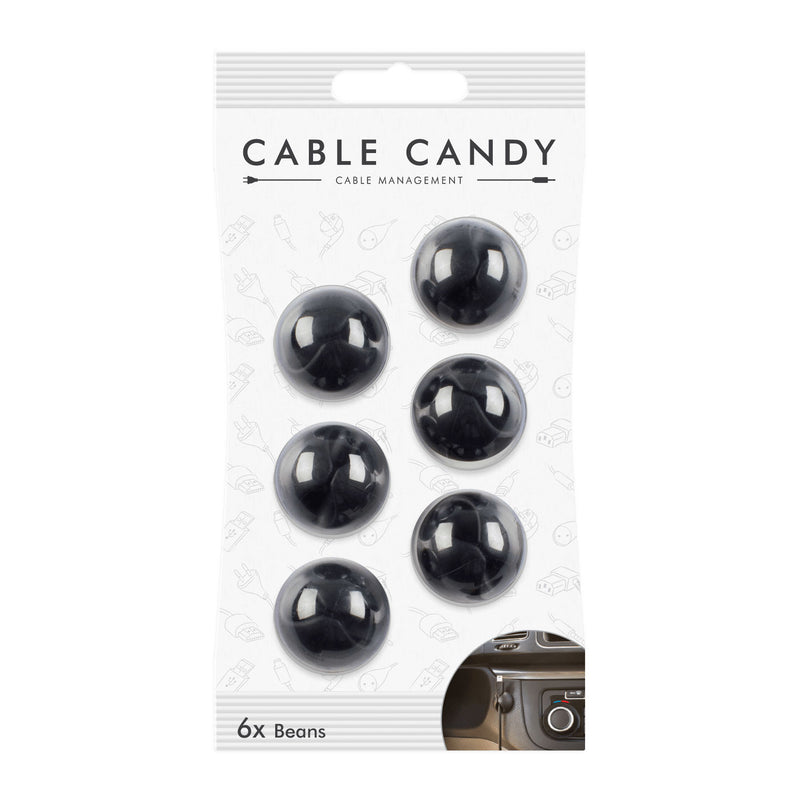 Organizadores de cables Cable Candy tipo frijoles medianos