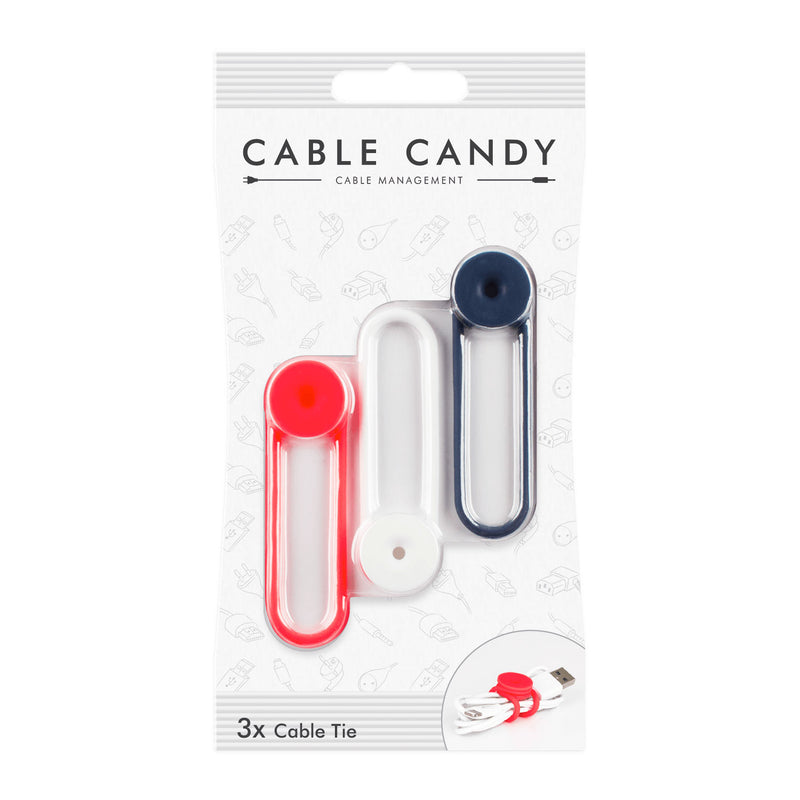 Organizadores de cables Cable Candy tipo Corbatas