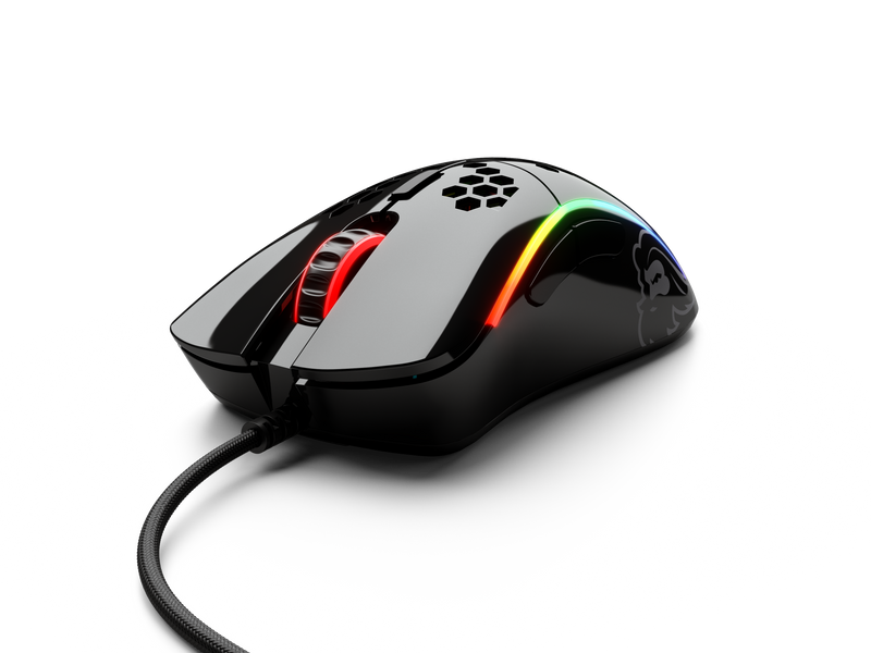 Mouse Gamer Glorious Model D Glossy Negro GD-GBLACK