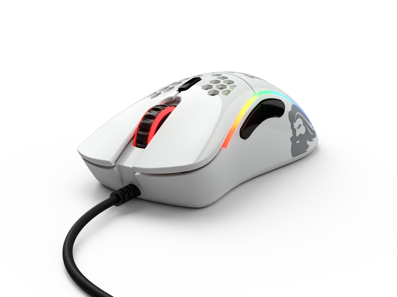 Mouse Glorious Model D Glossy Blanco GD-GWHITE