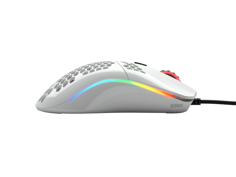 Mouse Gamer Glorious Model O Glossy Blanco GO-GWHITE
