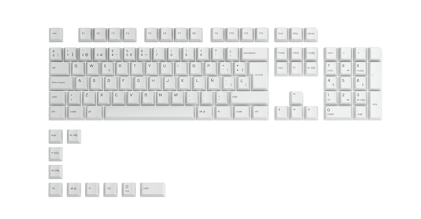 Keycaps ABS 105 Glorious ISO (Español)